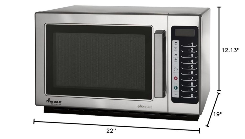 AMANA RCS10TS Medium-Duty Microwave Oven