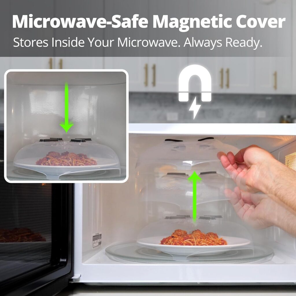 Microwave splatter guards