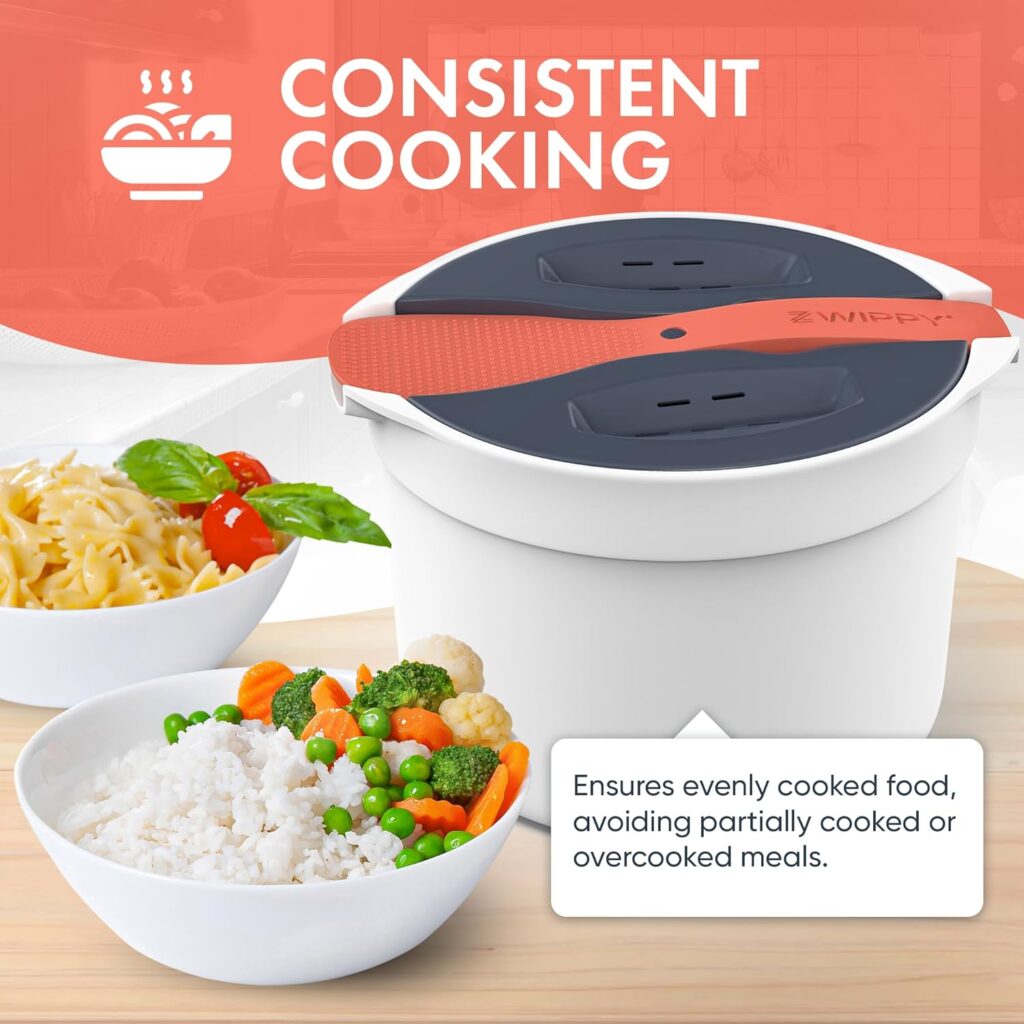 Zwippy Microwave Rice Cooker 3