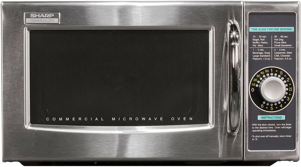 Sharp R-21LCFS Commercial Microwave Oven