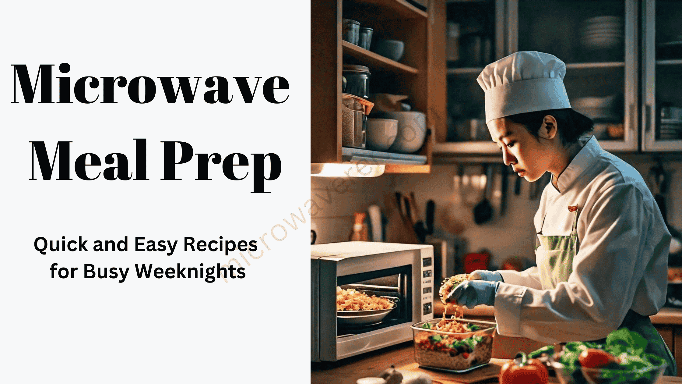 Microwave Meal Prep: Quick and Easy Recipes for Busy Weeknights 101