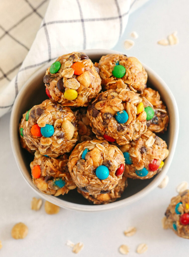 trail mix energy bites